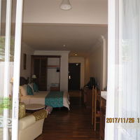 ガーデンから見た部屋