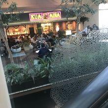 外の席も楽しい