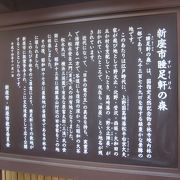 平林寺の目の前