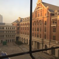 ホテルの敷地ではないけど中庭がヨーロッパっぽい。