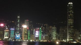 香港島を臨む観光スポット