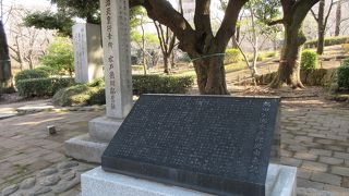 日本庭園が残っています