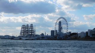 下関と門司港の間はほんとに近い