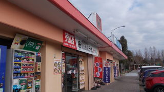 大小の売店・食事処があります