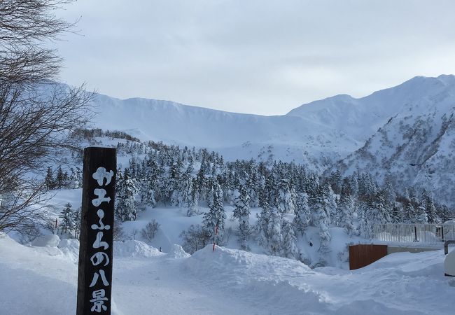 かみふらの八景の展望