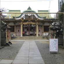 綱敷天神社御本社拝殿