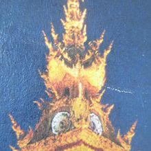 時計塔の先端は道沿いにいくつもある行灯とお揃いのデザイン