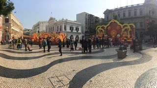 マカオの中心的広場！