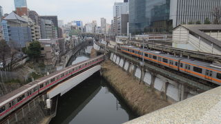 ３路線を見渡せました