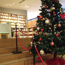 クリスマス時期の店内