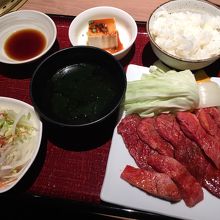 カルビランチ（肉の大盛り）
