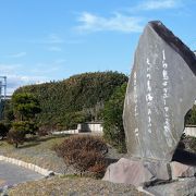 牧水の歌碑と資料館