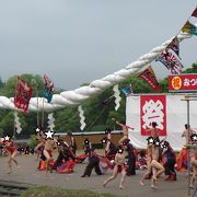 毎年、７月上旬にみついし蓬莱山まつり