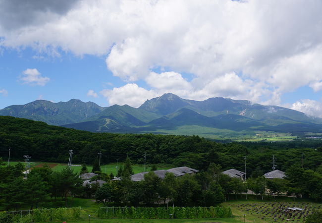 八ヶ岳が素晴らしい