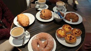 マカオのエッグタルトが食べられます