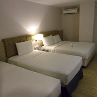 ファミリールームにアップグレードしてました。