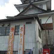 観光バスが立ち寄るお土産屋さん