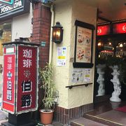 巣鴨駅直ぐの喫茶店