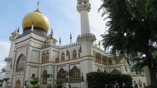 アラブストリートの大きなモスク