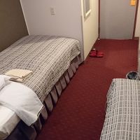 シングルなのにベッドが2つ