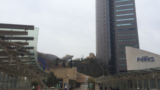 公園エリアもあり