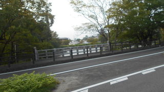 移動の途中で楽しめる池