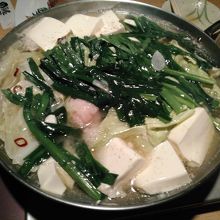 もつ鍋です