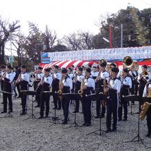 春日丘高校吹奏楽の演奏