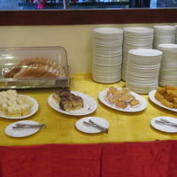 ホテルの朝食です