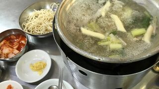 東大門にあるけど『明洞タッカンマリ』1人でも優しくしてもらいました！