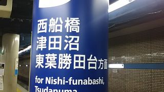 地下鉄の東京メトロ東西線