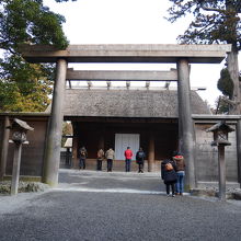外宮の正宮　豊受大神宮