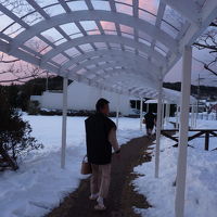 露天風呂までのアクセス