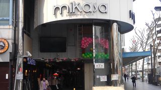 ビル内にある商店街