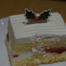クリスマスケーキがありました