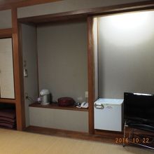 落ち着きのある和風の部屋