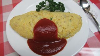 元祖オムライスの銀座「煉瓦亭」