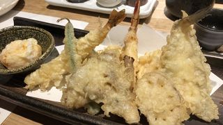 おしゃれな天ぷら屋