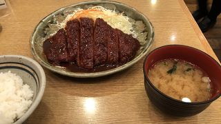 味噌カツが有名ですが、肉もいいものを使っていると思います。