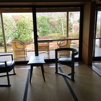 部屋からながむお庭