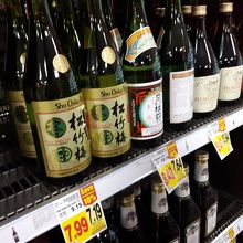 アメリカで作られた日本酒。家人のリクエストで購入
