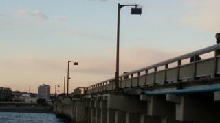 片瀬海岸と江の島を結ぶ橋