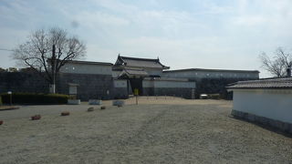 復元された本丸付近