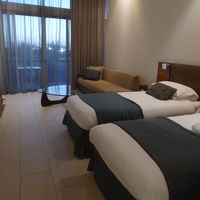 部屋は広々としていました