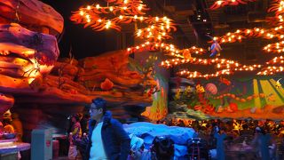 海底でランチタイム