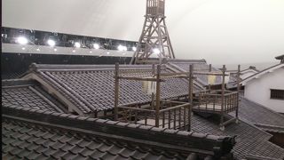 懐かしい昔の町並みが再現