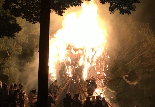 鳥羽の火祭り