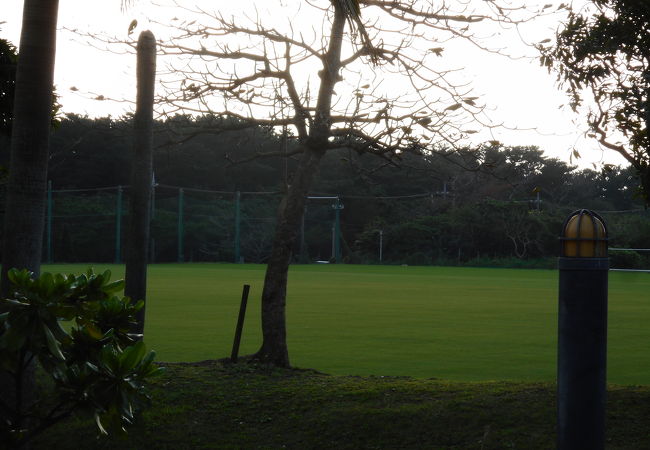 静かな環境のキャンプ地でした。