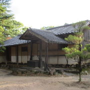 松陰神社内です