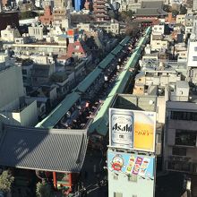 屋上からの景色